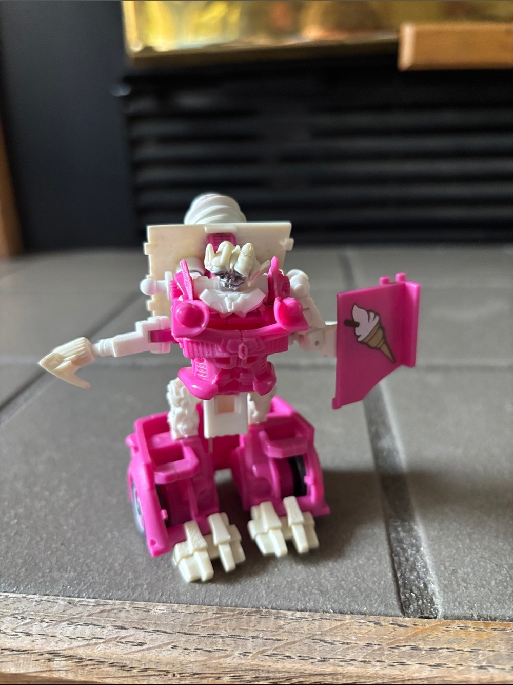 Transformers Revenge of the Fallen Mudflap Skids Ice Cream truck toy incomplete